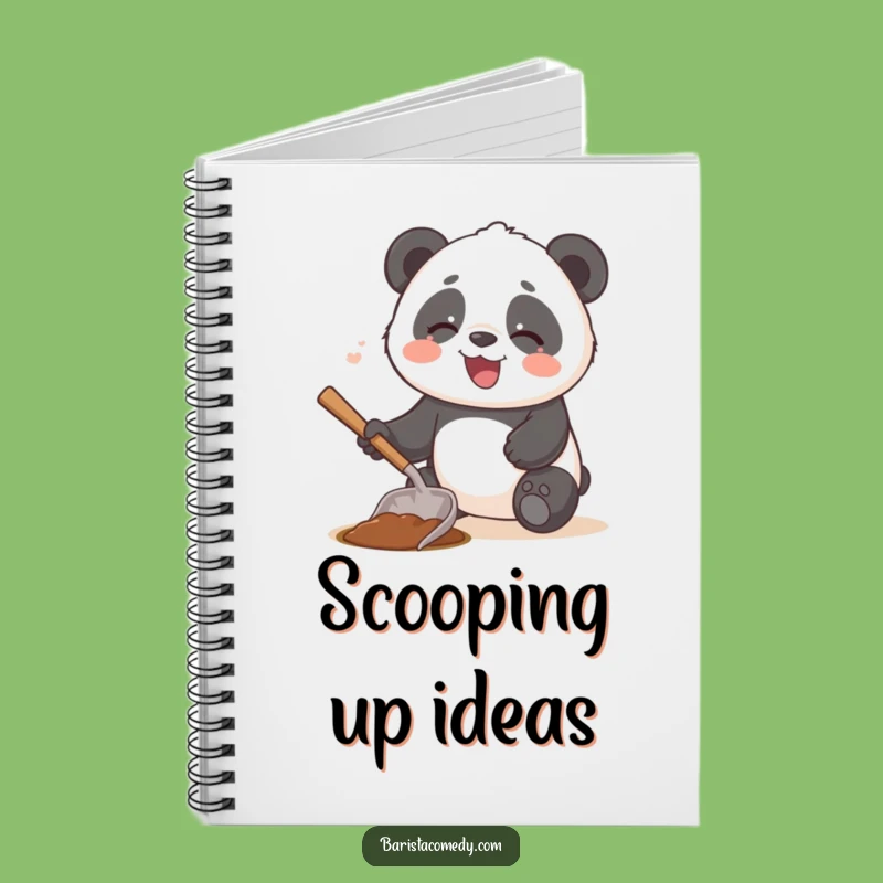 Funny Giggling Panda Notebook: Jot Down Ideas with Humor!